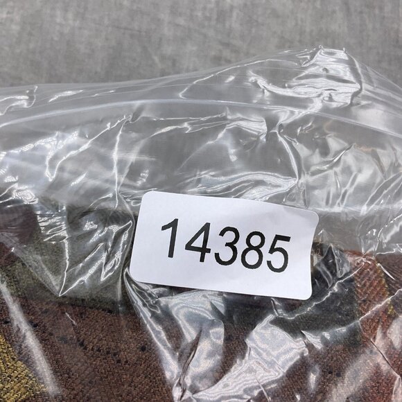 Coldwater Creek Jacket‎ Women Medium Rust Green Herringbone Tweedy Patch Boho - Picture 11 of 11